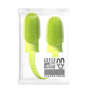 Pet Finger Toothbrush - Super Soft Silicone Teeth Cleaning Tool for Dogs & Cats