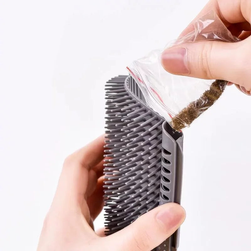 Cat Self-Cleaning Massage Brush – Hair Removal Wall Corner Tool