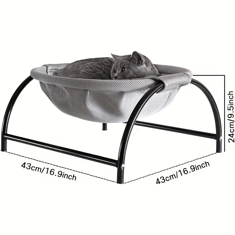 Cat Hammock Bed – Breathable Cooling Cot & Sleeping Sofa