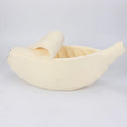 Banana Cat Bed - Cute Fruit-Shaped Pet Bed with Thick Cushion