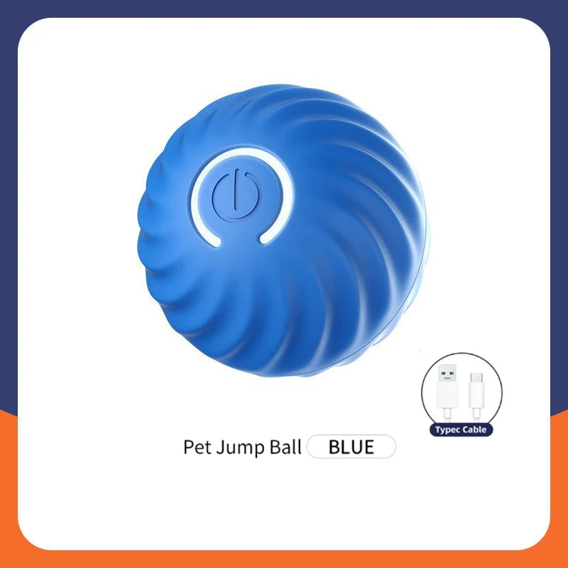 Smart Electronic Dog & Cat Toy Ball – USB Rechargeable Interactive Toy