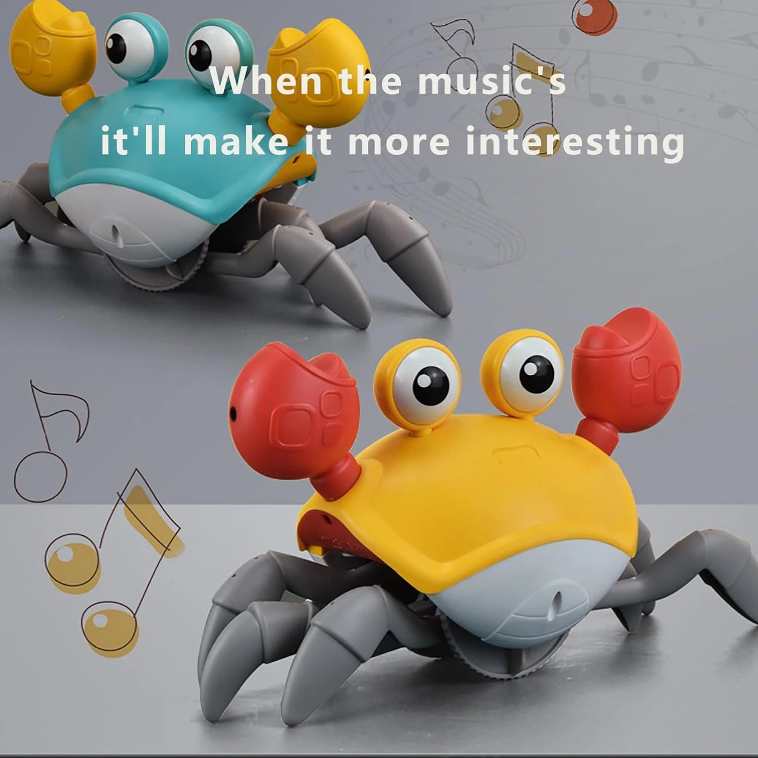 Interactive Dancing Crab Pet Toy – Musical Fun for Dogs & Cats