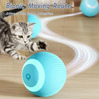 Smart Electronic Dog & Cat Toy Ball – USB Rechargeable Interactive Toy