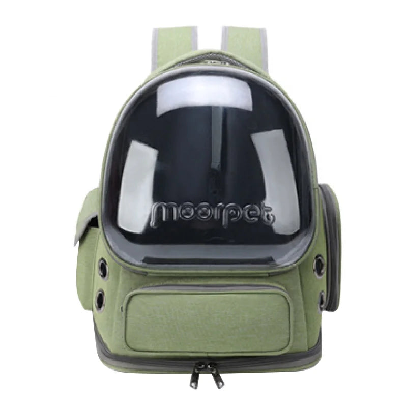 Transparent Cat Carrier Backpack – Breathable Travel Bag for Pets