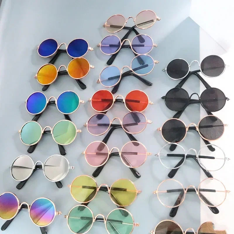 Cute Pet Sunglasses – UV Protection Glasses for Cats & Small Dogs