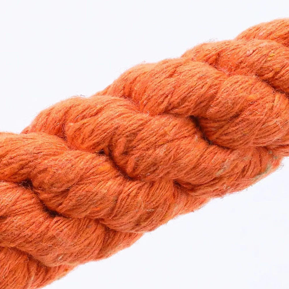 Carrot-Shaped Dog Chew Toy – Durable Rope for Puppies