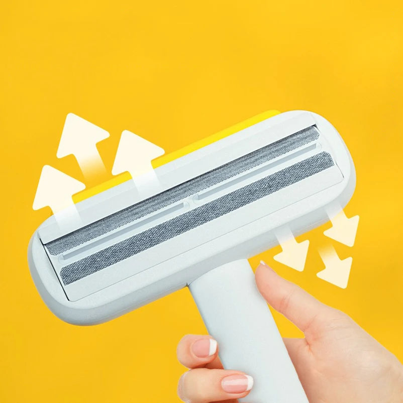 Pet Hair Removal Tool - Reusable Static Hair Suction Device for Furniture Cleaning