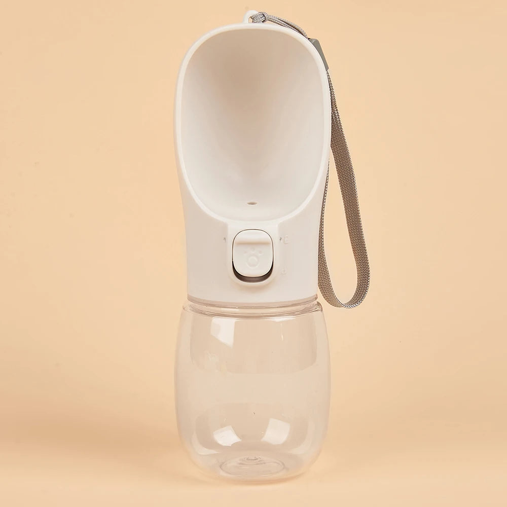 Portable Dog Water Bottle – Outdoor Leakproof Pet Drinking Bowl