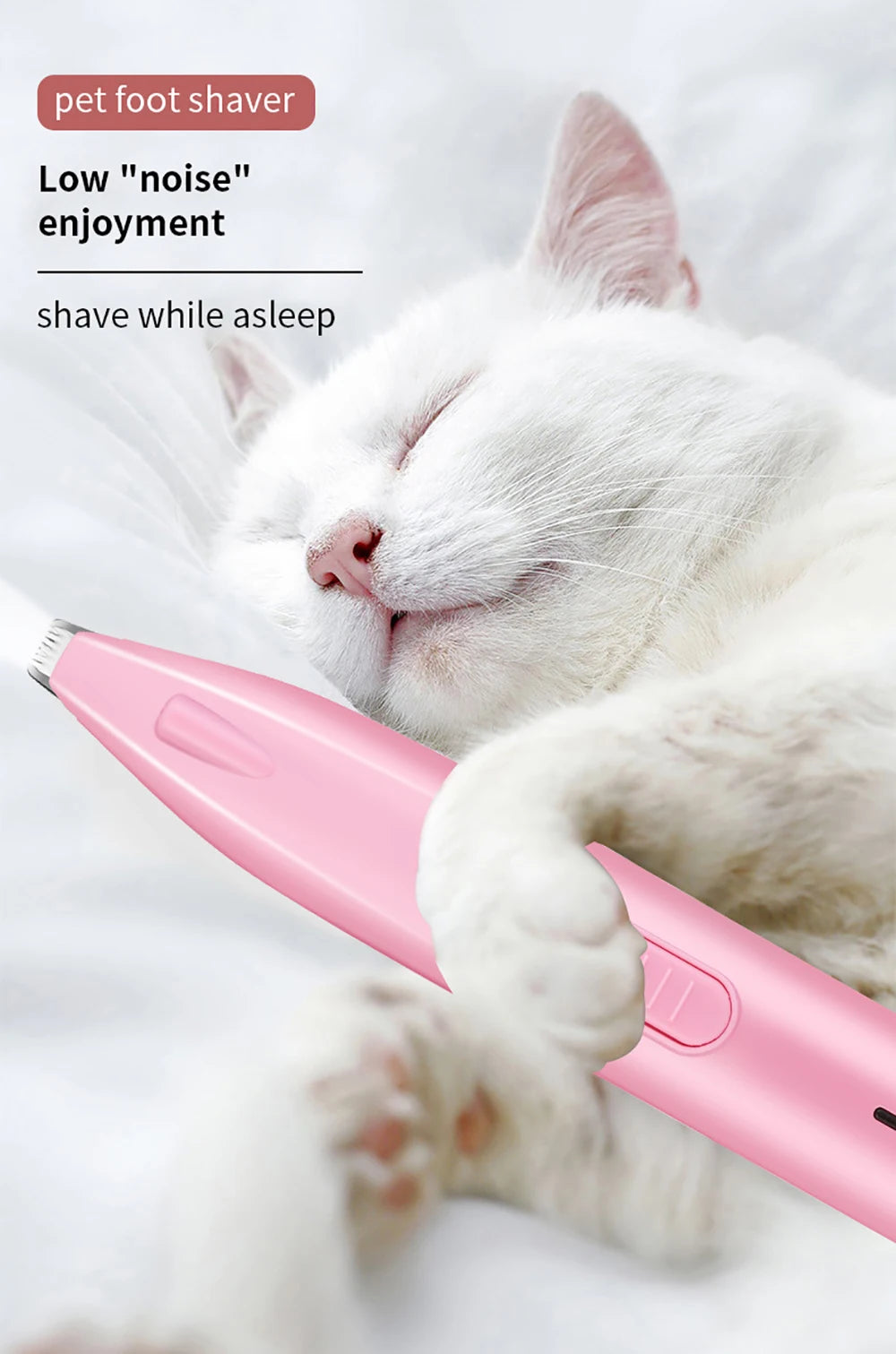 Electric Pet Hair Trimmer – Dog & Cat Grooming Clippers