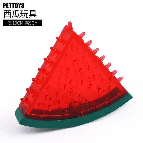Freezable Cooling Chew Toy - Summer Fruit Design for Dogs & Cats