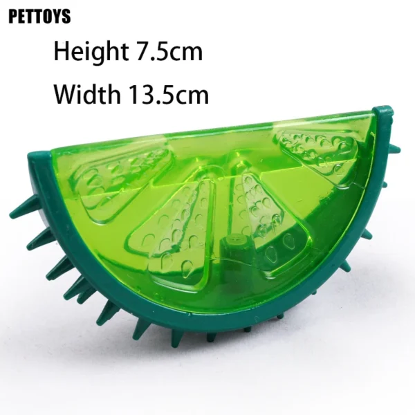 Freezable Cooling Chew Toy - Summer Fruit Design for Dogs & Cats