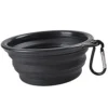 H3aa4f1e0395043f18976bfd653197c1bB.webp Collapsible Silicone Pet Bowl - 2-in-1 Food & Water Container with Carabiner