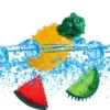 Freezable Cooling Chew Toy - Summer Fruit Design for Dogs & Cats
