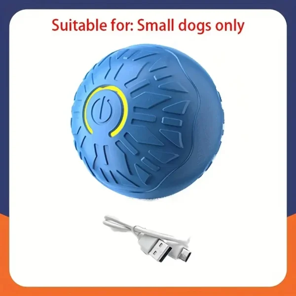 Automatic Moving Dog Ball - Smart Interactive Toy with Random Bouncing