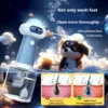 Automatic Soap Dispenser Wireless Mute USB Dog Grooming Frother Cat Deeper Cleaning Smart Bath Shampoo Foam Sprayer Pet Supplies