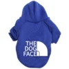 Hooded Pet Jacket - Dog Face Wind Coat Hoodie for Small to Large Dogs