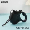 5m Automatic Retractable Dog Leash LED Luminous rechargeable For Medium Large Dogs Cats Retractable Durable Pet Supplies Leash