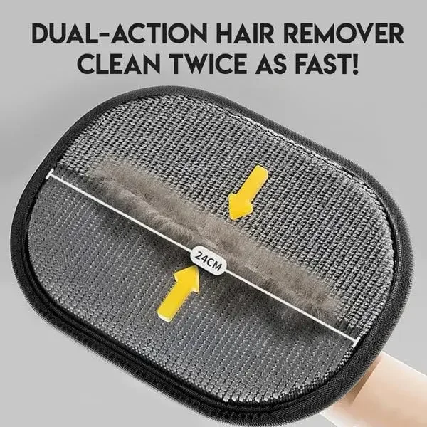 S1220a7ffa5784219999c11a31d32372be.webp Pet Grooming Gloves - Dual-Sided Deshedding Mitts for Dogs & Cats