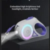 LED Retractable Dog Leash - Illuminated Roulette Leash with 3M/5M Options