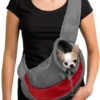 Foldable Pet Carrier Bag - Breathable Shoulder Bag for Small Dogs & Cats