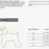 S1fdc37a84e3848868038950e034a67e3X.webp LED Glow Dog Harness - Reflective No-Pull Harness with 3 Light Modes