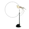 S21ef34d867b94e0da2f91ddf2e842d81H.webp Interactive Cat Feather Toy - Suction Cup Mounted with Replaceable Feathers