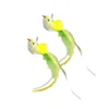 S29045c4144fd4f238326f3e145295a4eI.webp Interactive Cat Feather Toy - Suction Cup Mounted with Replaceable Feathers