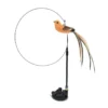 S315f6a23c204442590b2a4cb339d311am.webp Interactive Cat Feather Toy - Suction Cup Mounted with Replaceable Feathers