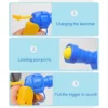 Cat Ball Launcher Toy - Plush Balls with Shooting Gun
