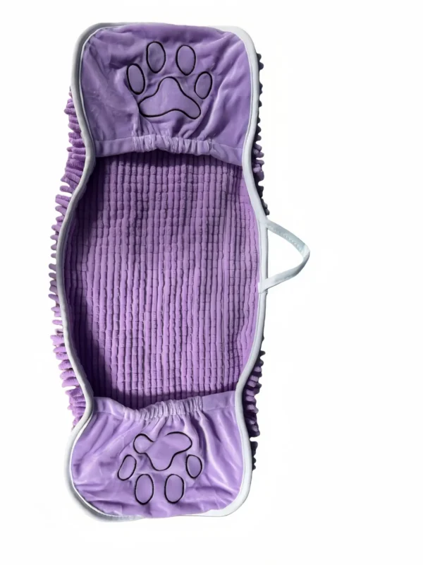 S3773308b690143bfbd61685af06c5050e-1.webp Quick-Dry Pet Bath Towel - Super Absorbent Chenille Robe with Hand Pockets