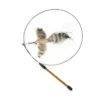 S399ac1dfae0d45f89a3e43e3271365c8y.webp Interactive Cat Feather Toy - Suction Cup Mounted with Replaceable Feathers