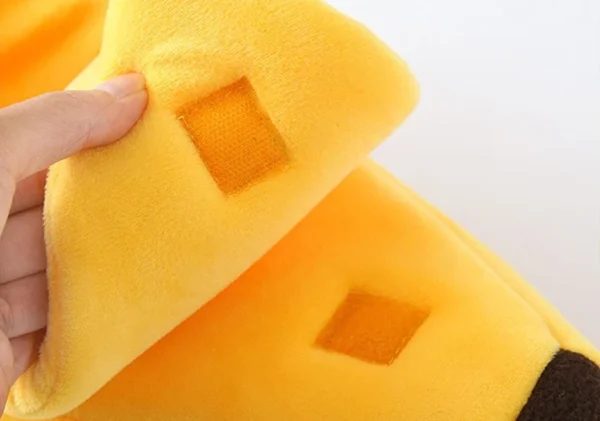 Banana Cat Bed - Cute Fruit-Shaped Pet Bed with Thick Cushion