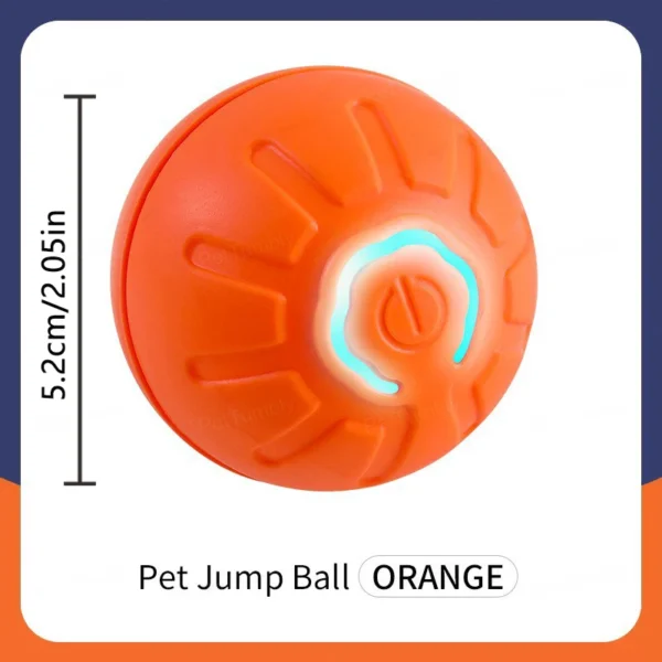 Automatic Moving Dog Ball - Smart Interactive Toy with Random Bouncing