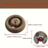 Corrugated Cat Scratching Board with Catnip - Multi-Functional Claw Grinding Plate
