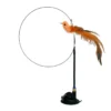 S4ee2b4ab1f4f46edb12408f0b318a6417.webp Interactive Cat Feather Toy - Suction Cup Mounted with Replaceable Feathers
