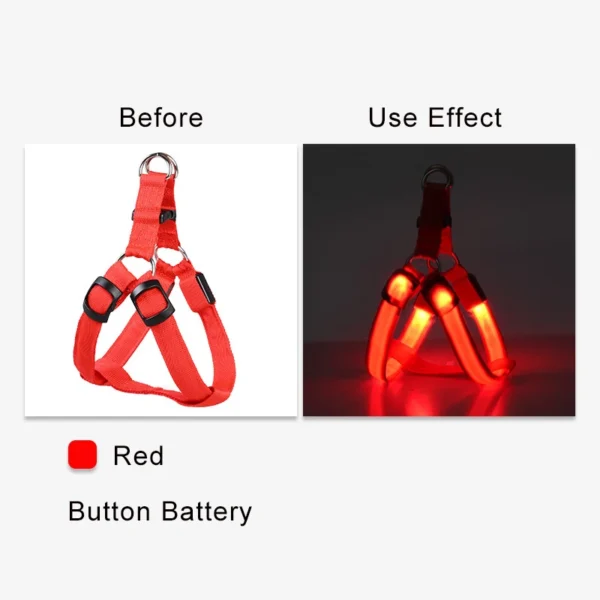 S5030987d40d24226a0ff105a30581cd9T.webp LED Glow Dog Harness - Reflective No-Pull Harness with 3 Light Modes