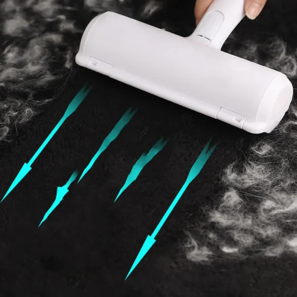 S51daf1b4dc6d4050a74682879207e0ecz.webp Reusable Pet Hair Remover Roller - Self-Cleaning Furniture Brush