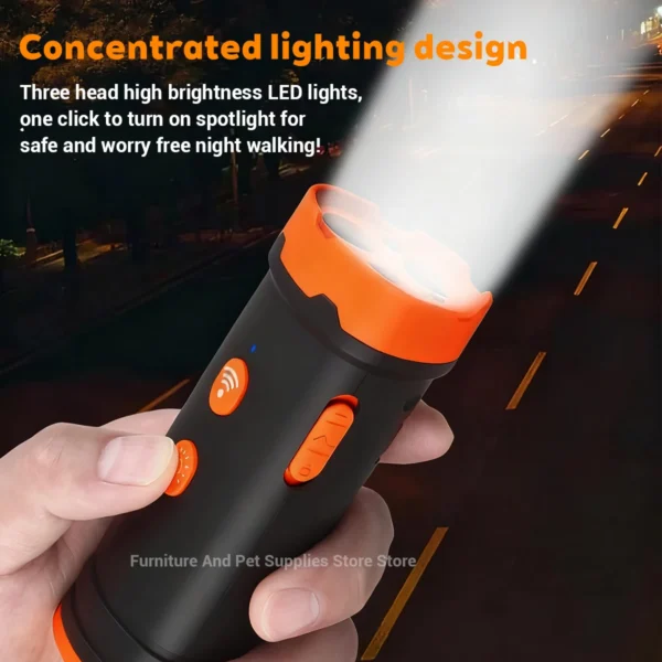 S5414c2eefbe44b38a94852a775f275201.webp Ultrasonic Dog Training Device - Anti-Bark Deterrent with LED Flashlight