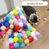 Cat Ball Launcher Toy - Plush Balls with Shooting Gun