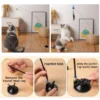 S56f45613d7a64ce99b82c9954c522a97w.webp Interactive Cat Feather Toy - Suction Cup Mounted with Replaceable Feathers