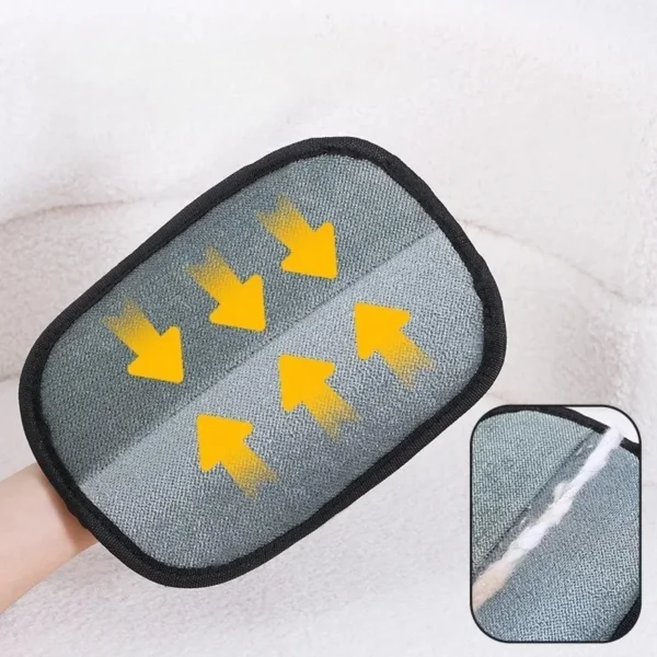 S580030c8dfed4638ba2a3a014a3942abQ.webp Pet Grooming Gloves - Dual-Sided Deshedding Mitts for Dogs & Cats