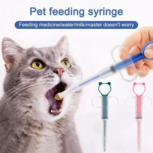 S58a0459541f04706a98e5ef29a1121eaT.webp Pet Medicine Feeder - Soft-Tip Pill Applicator for Cats & Dogs