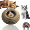 Corrugated Cat Scratching Board with Catnip - Multi-Functional Claw Grinding Plate