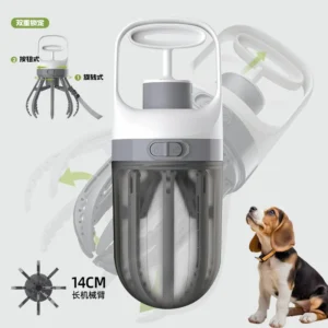S6516a00729874780986c4ada26f67ef4o.webp Portable Poop Scooper - Handheld Waste Cleaner with Built-in Bag Fecal Dispenser