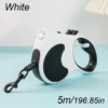 5m Automatic Retractable Dog Leash LED Luminous rechargeable For Medium Large Dogs Cats Retractable Durable Pet Supplies Leash
