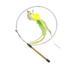 S7be0c1686dd34d159a95ed98c9549b854.webp Interactive Cat Feather Toy - Suction Cup Mounted with Replaceable Feathers
