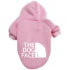 Hooded Pet Jacket - Dog Face Wind Coat Hoodie for Small to Large Dogs