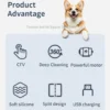 S82e22827eff14d1196c1fa9685dc3293U.webp Electric Paw Cleaner - USB Rechargeable Automatic Paw Washer