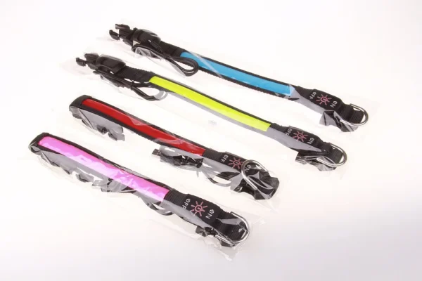 S87d8cebadf794d4c9ea5a56d5a21ad05X.webp LED Luminous Dog Collar Adjustable Flashing USB Charging Glowing Collar Night Light Harness For Big Medium Small Dogs Pet Items