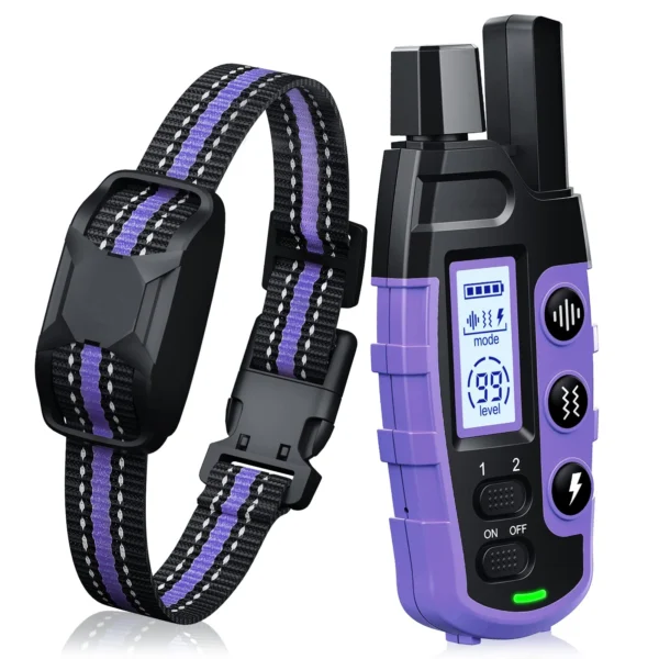 S92f6a8960567484f92ca99980135690bH.webp Dog Training Collar - Long Range Remote for 5-120lb Dogs